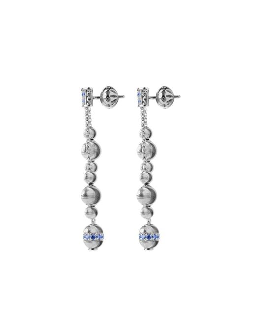 Officina Bernardi White 18Kt Empire Sapphire Earrings