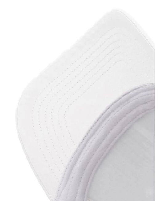 Patrizia Pepe White Fly Logo-Plaque Baseball Cap