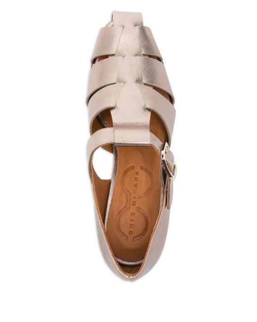Zapatos Sanchis con tacón de 45 mm Chie Mihara de color Brown