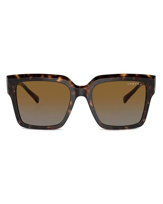 Vogue Eyewear Brown Tortoiseshell-Effect Sunglasses