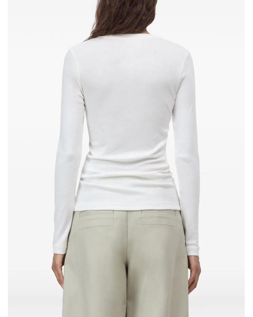 Closed White Long-Sleeve T-Shirt