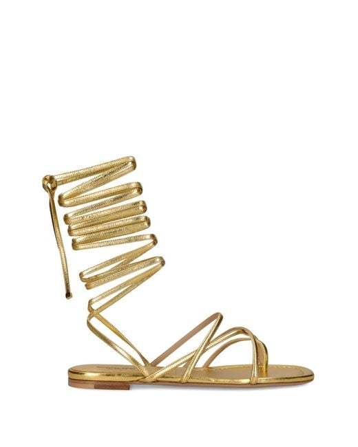 Michael Kors Metallic Jade Sandals