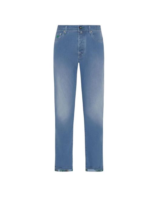 Vilebrequin Blue Five-Pocket Jeans for men