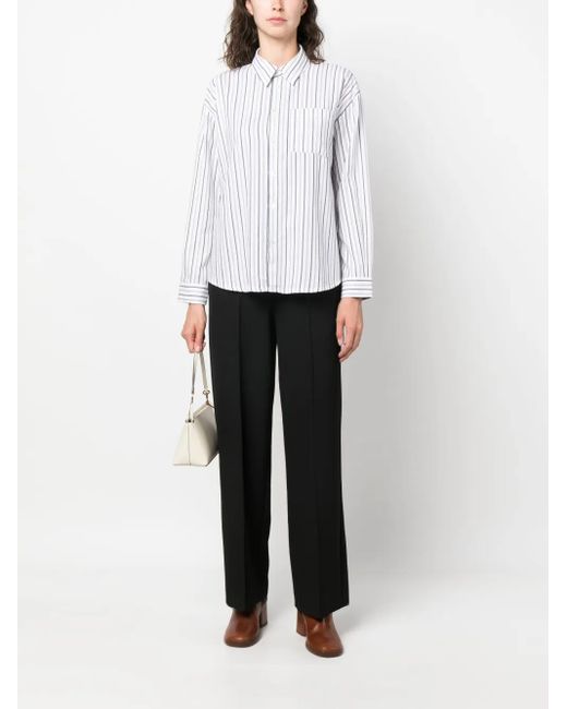 A.P.C. Black Alfreda Drawstring Trousers