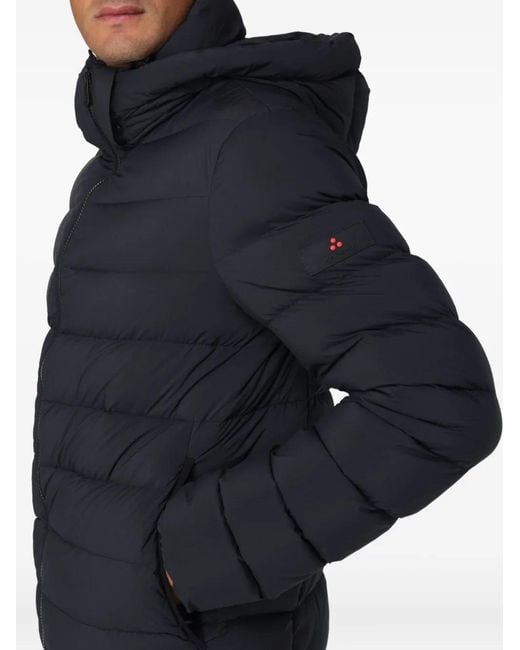 Peuterey Blue Boggs Hooded Coat for men