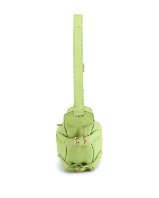 Officine Creative Green Novak Shoulder Bag