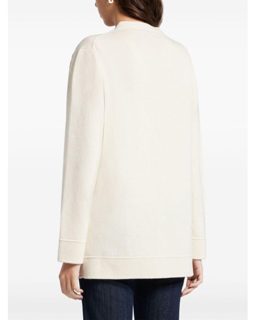 Tom Ford White Button-up Cashmere Cardigan