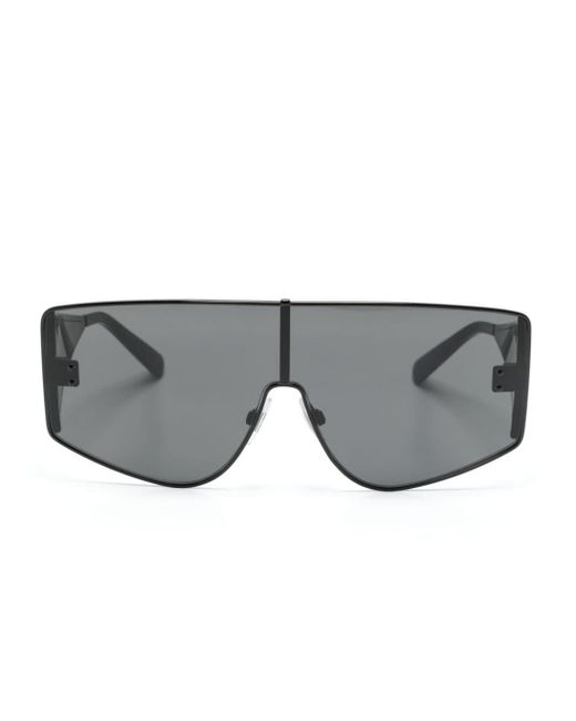 Dolce & Gabbana Gray Shield-frame Sunglasses for men