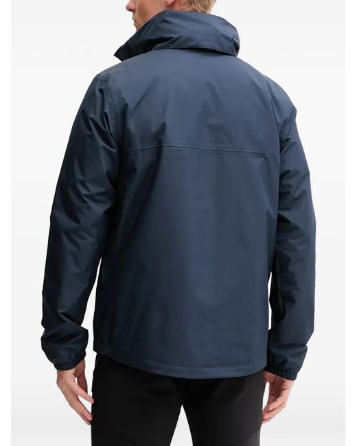 Helly Hansen Blue Logo Hooded Jacket for men