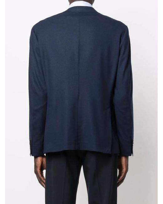 Canali Blue Classic Tailored Blazer for men