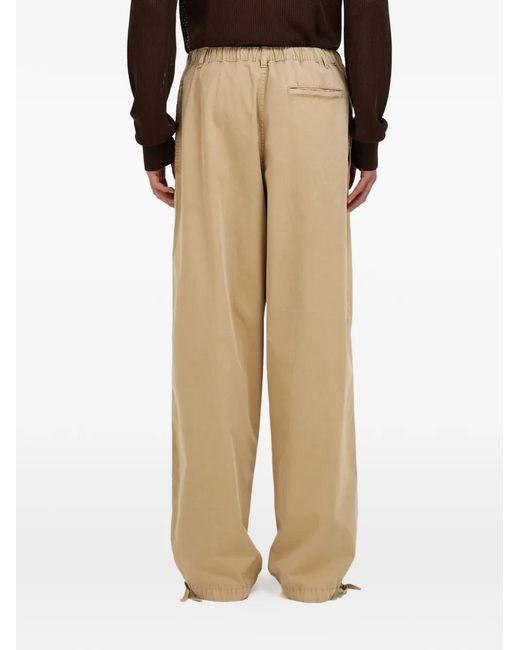 Ferragamo Natural Baggy Trousers for men