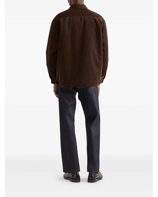Camicia di Prada in Brown da Uomo