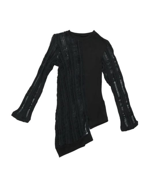 Y's Yohji Yamamoto Cotton Top Black