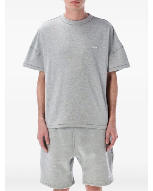 Rhude Gray Jersey T-Shirt for men