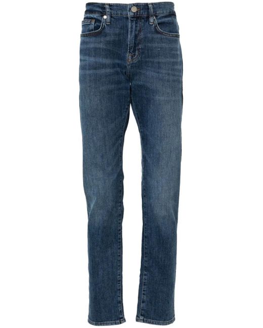 FRAME Blue L'Homme Mid-Rise Slim-Fit Jeans for men