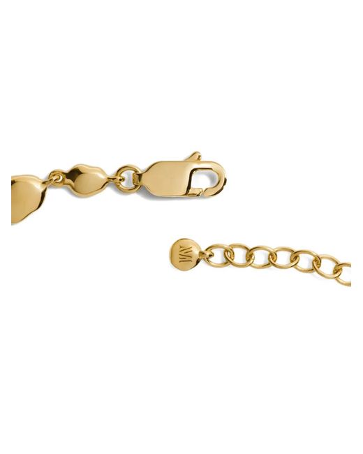 Monica Vinader Metallic Odyssey Aquamarine Necklace