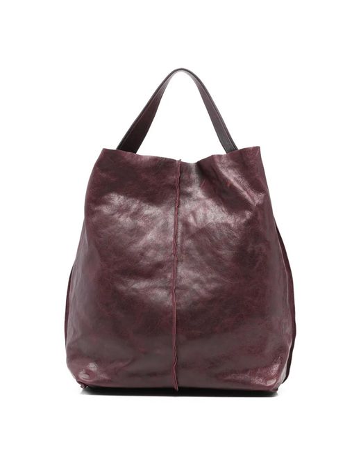 Sac Porté Épaule Sahara En Cuir SOMMET en coloris Purple