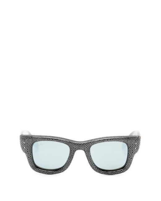 Ray-Ban Gray X A$Ap Rocky Wayfarer Puffer Sunglasses