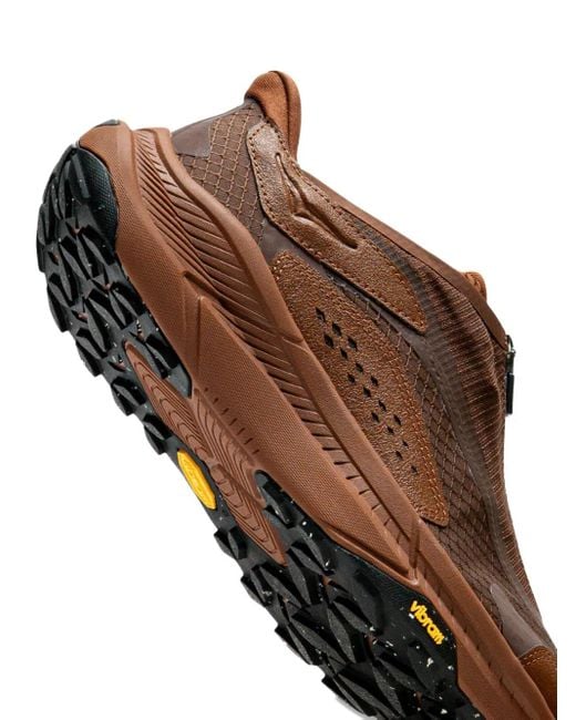 Hoka One One Brown Project Transport Zip-Detail Sneakers