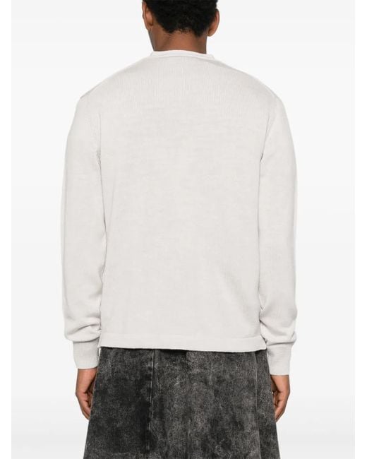 Vivienne Westwood White Orb-Embellishment Cardigan for men