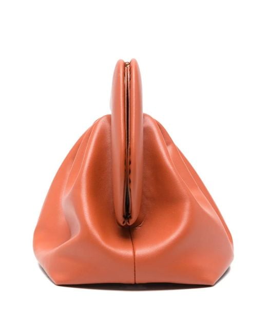 THEMOIRÈ Orange Bios Clutch Bag