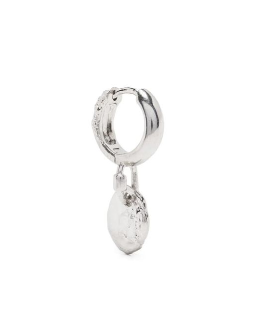 Maria Black White Avani 9 Drop Huggie Earring