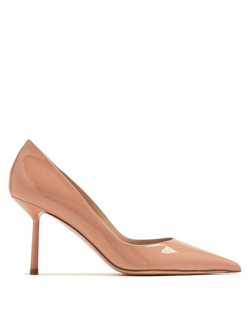 Le Silla Pink 80Mm Bella Pumps