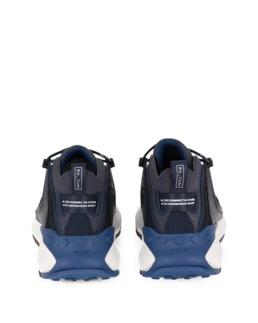 Tod's Blue No_Code Sneakers for men