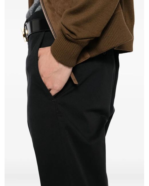 メンズ Tom Ford テーパードパンツ Black