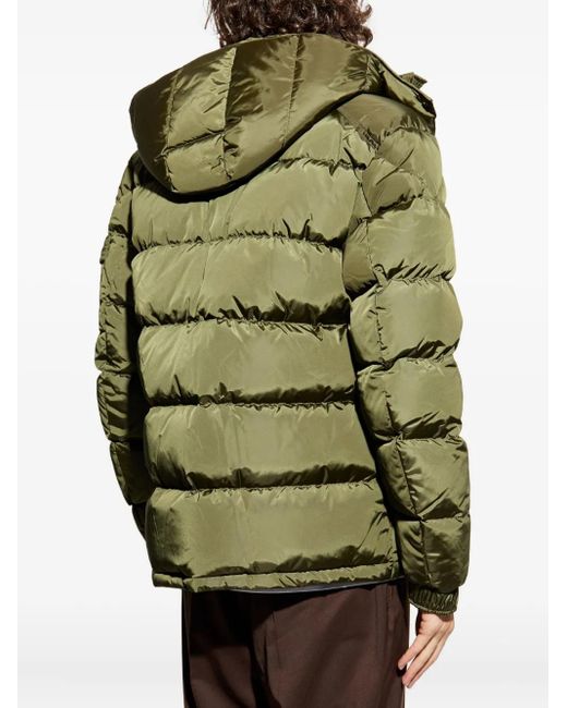 Moncler Green Maya Short Down Jacket for men
