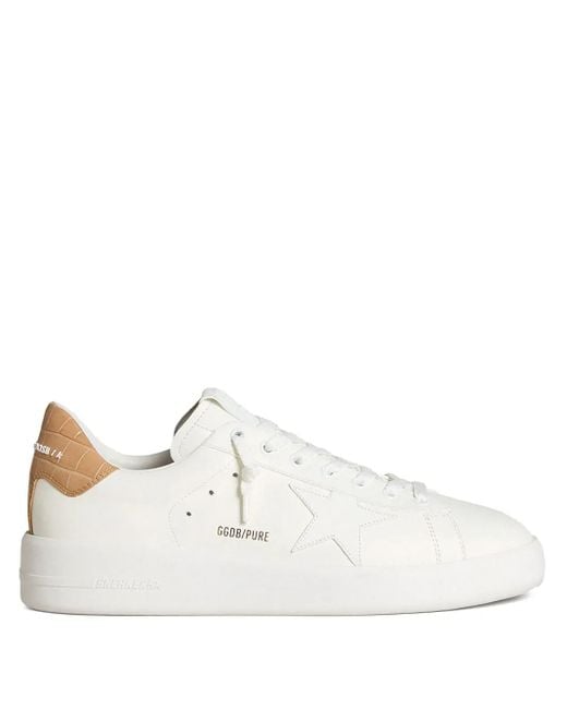 Golden Goose Deluxe Brand White Purestar Sneakers for men