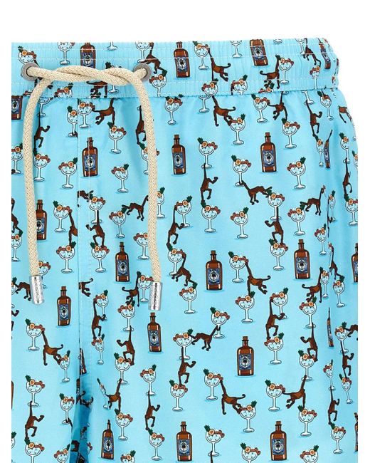 Mc2 Saint Barth Blue Dry Gin 31 Swim Shorts for men