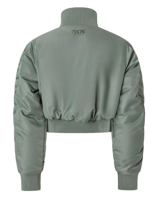 Pinko Green Nylon Coats