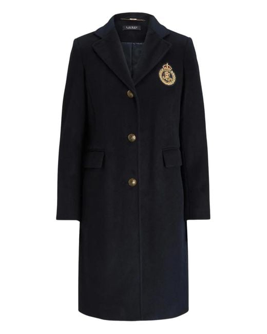Ralph Lauren Black Single-Breasted Coats