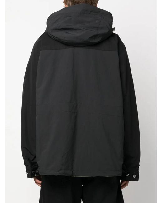 Sacai Green Matte Blouson Reversible Taffeta Jacket for men