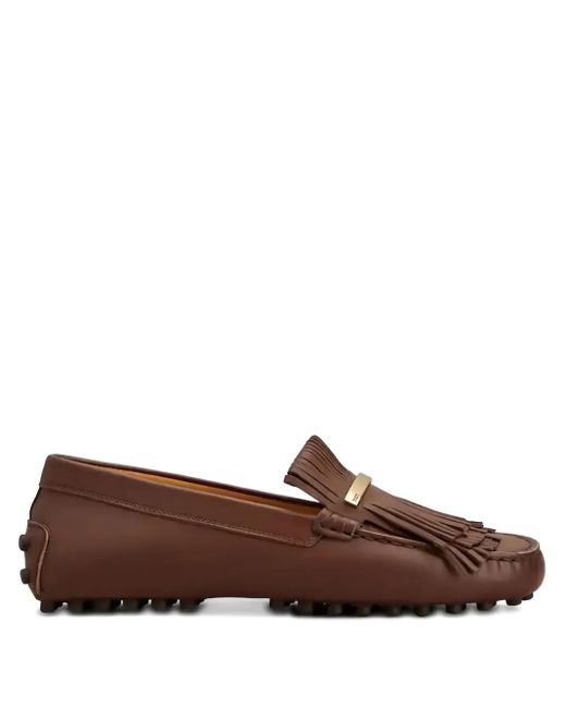 Tod's Brown Gommino Loafers