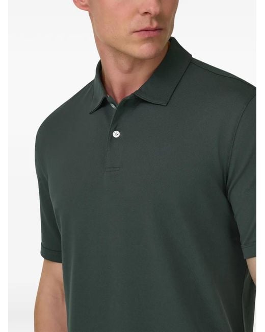 Boggi Green Piqué Polo Shirt for men