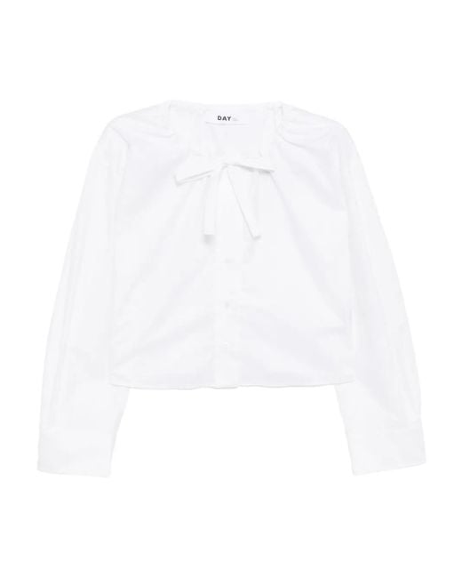 Camicia Birch di Day Birger et Mikkelsen in White