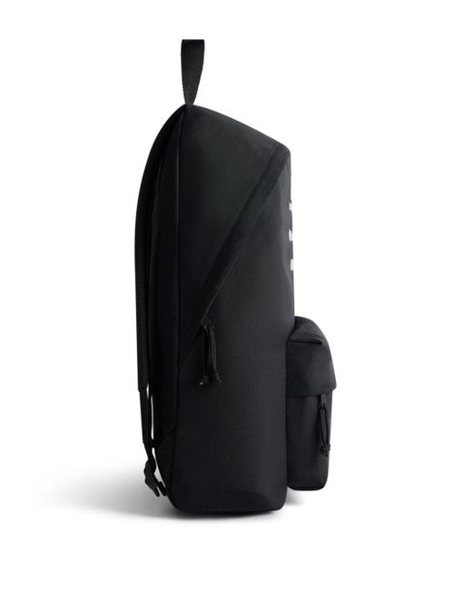 Balenciaga Black Explorer Logo-embroidered Backpack - Men's - Polyester/polyamide for men