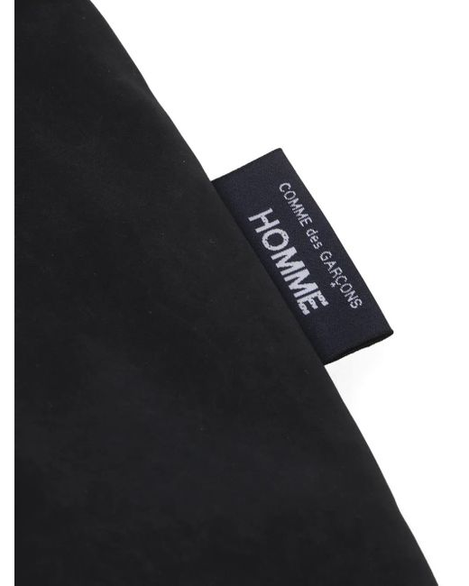 Comme des Garçons Black Zip-Fastening Curved Messenger Bag for men
