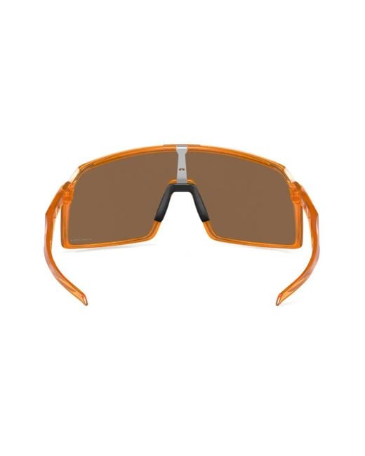 Oakley Brown Sutro Introspect Shield Sunglasses for men