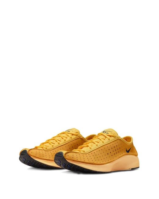 Nike Orange Air Superfly Perforated Sneakers
