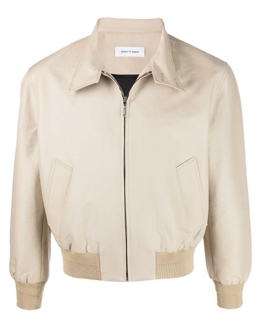 Ernest W. Baker Natural Cotton Harrington Jacket for men