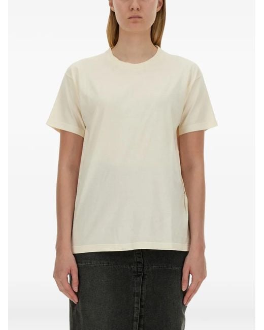 Maison Margiela Natural Crew-Neck T-Shirt