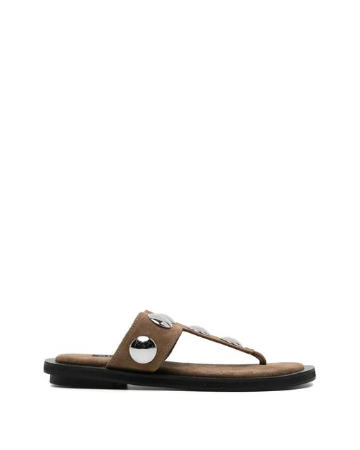 Senso White Anna Ii Flat Sandals