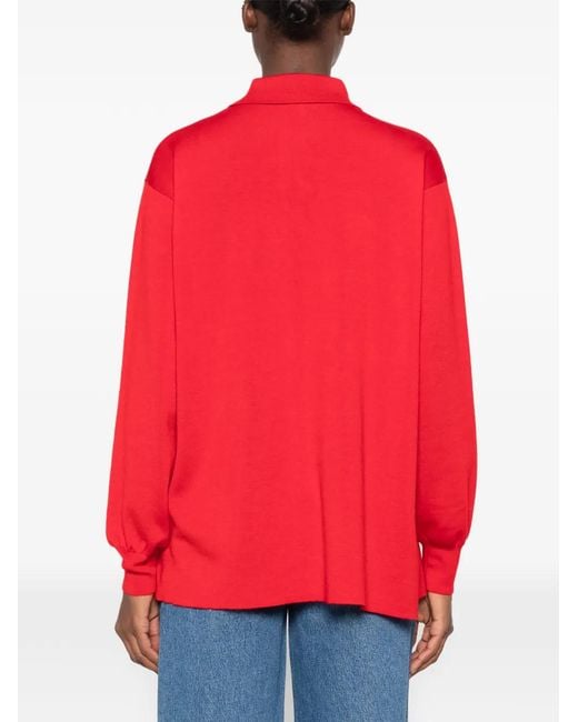 Pull À Logo Anagram Brodé Loewe en coloris Red