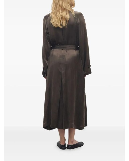 The Row Gray Ryo Trench Coat