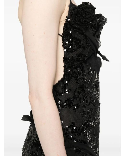 Coperni Black Disney X Long Dress