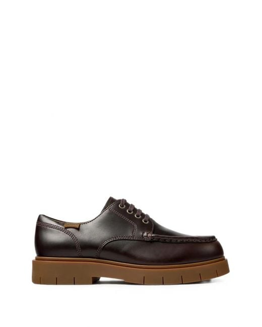 Camper Brown Alaro Lace-Up Shoes for men