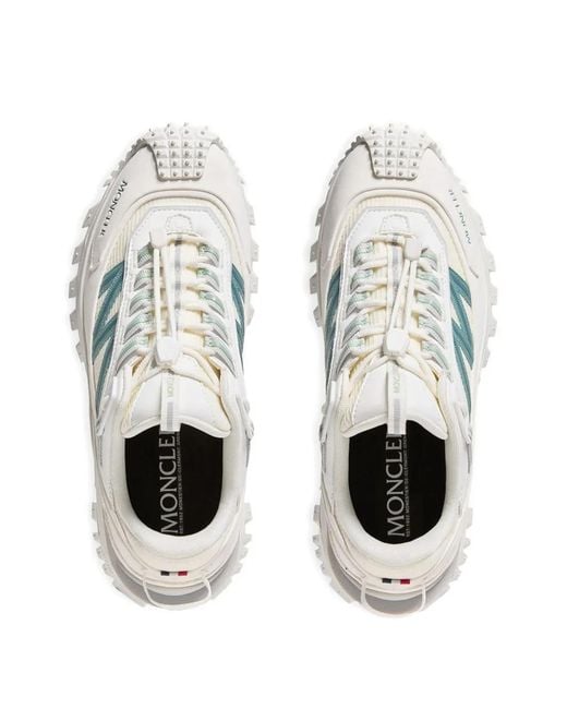 Moncler White Sneakers Neutral